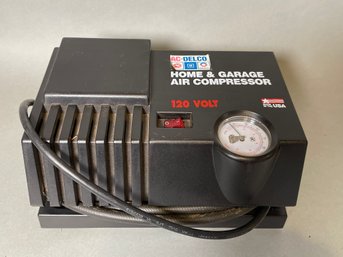 An AC-Delco Home & Garage Air Compressor, 120 Volt