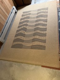 Woven Wool Rug, Opus Couristan Made In Belgium, Design By Texture, 95 New Zealand Wool,  91x63in