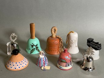 A Great Collection Of Bells, Colorful Ceramic & More