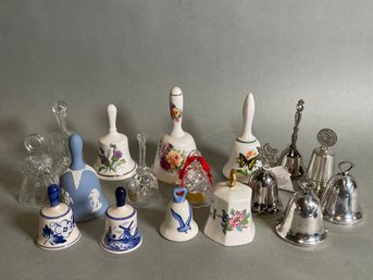 Fantastic Collection Of Bells Including Aynsely, Balfour, Delft Blue & More