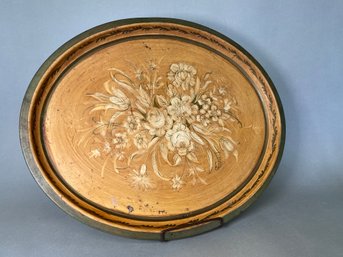 A Large Metal Tray