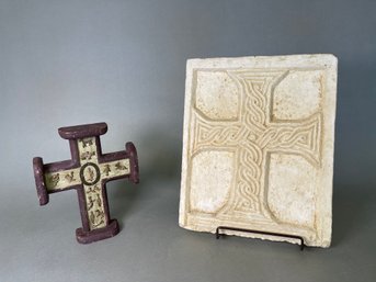 Wood & Plaster Crosses