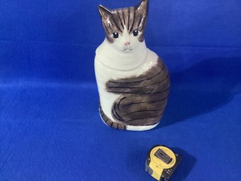 Large Cat Cookie Jar In Very Good Shape, # 2/10