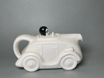 Vintage Vandor Ceramic Race Car Creamer