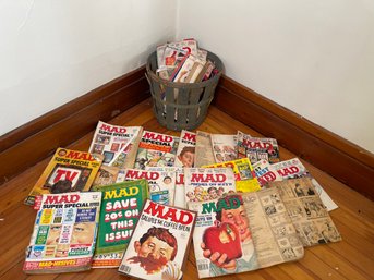 A Collection Of Mad Magazines