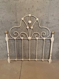 Wrought Iron Headboard 40x42