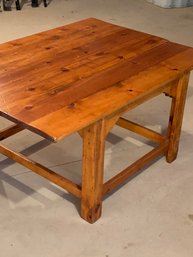 Simple Pine Table 60x28x43 A Little Glue And This Table Is Ready To Go