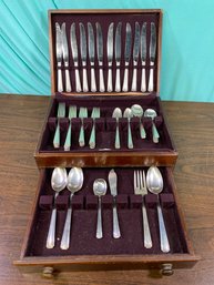 Sterling Silver Westmorland 925 Service For 12 Over 4 Pounds Of Silver Not Including The Knives