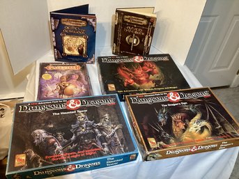Dungeons And Dragons Rule Books And Board Games