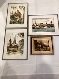 Paintings Possibly Original Water Color Style.