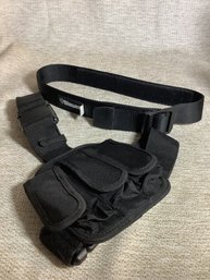 Blazer Small Duty Belt & Thigh 3 Clip Holder