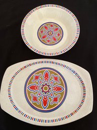 Serving Tray And Bowl