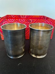 Set Of Silver Cups