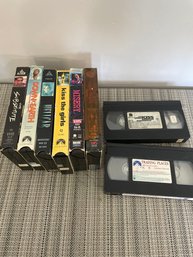 8 VHS Movies In Espanol / Subtitled
