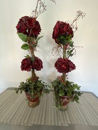 2 Decorative Topiary