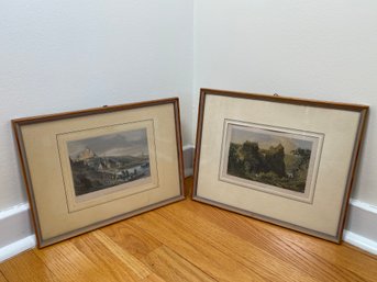Schloss Mainberg & Aggstein Framed Prints