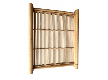 Large Asian Inspired Bamboo Tray