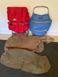 Vintage Pack Gear Kelty Sun Valley CA Jansport Army Duffle