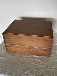 Walnut? Cabinet For Shure Brothers Stereo 21x11x16