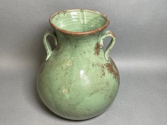 A Ceramic Vase, Made In Italy
