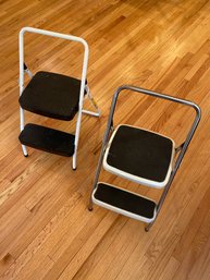 Pair Cosco Step Stool Ladders Modern And Vintage So Helpful