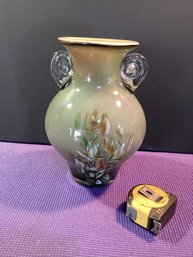 Very Large Vase In Excellent Shape. Label On The Bottom (Murano.) Was Told?