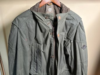 Very Handsome And Outdoorsy Barbour Style Timberland Waxed Jacket