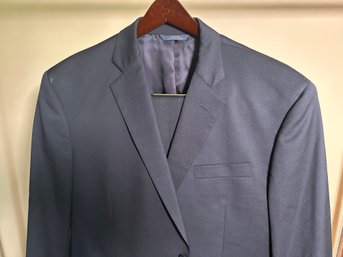 Wool Navy Suit From Brooks Brothers