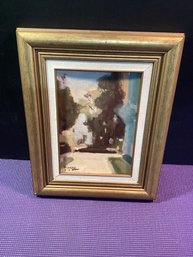 Original Oil Signed (d .Lore, )with Superb Frame ,in Great Shape