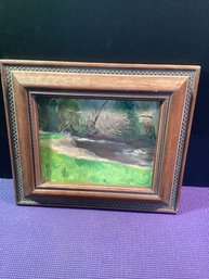 Original Oil Painting, Signed By The Artist (Dean Lorre )in Great Frame In Great Shape