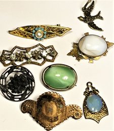 Lot 8 Pieces Victorian Small Jewelry