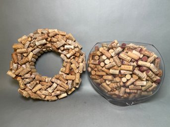 Cork Wreath & Glass Filled Collection