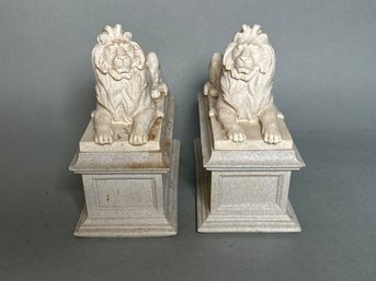 Lion Book Ends