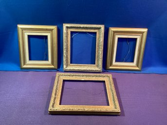 4 Solid Wooden Frames ,can Be Rotated Either Way, Good For Artwork, Prints, And Or  Photographs.