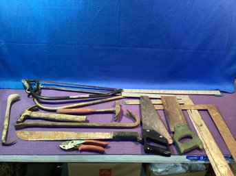 Large Lot Of Handtools All In Working Condition , 14  Individual Tools