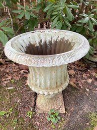 Metal Planter Urn, 29x23in, Lot 2