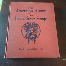 #35 - Vintage 1949 Stamp Book (Scott Publications) With Some Very Good Stamps
