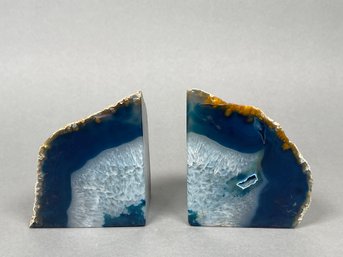 Geode Book Ends