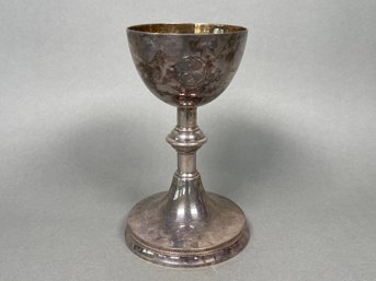 Gorham Silverplate Vintage Knights Templar Communion Chalice