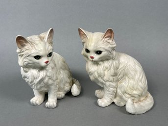 A Pair Of Vintage Lefton Cats