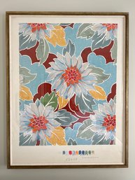 Soicher Marin Large 55 Framed Print For Lillian August / Floral Profusion!