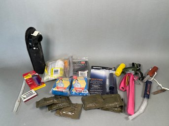 Collection Of Survival Items