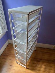 Elfa Shelfas Wire Basket Storage System 10x41x21 Nice System Practical And Modern Design