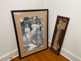 Victorian Party Scene Framed Prints Including Karl Anderson