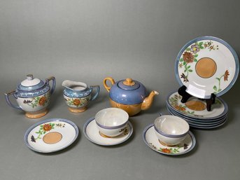 Beautiful Vintage Japanese Lusterware Tea Set