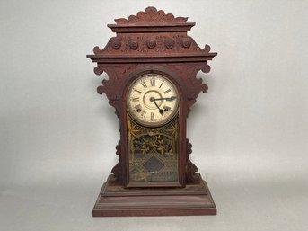 Antique Seth Thomas Chiming Gingerbread Clock