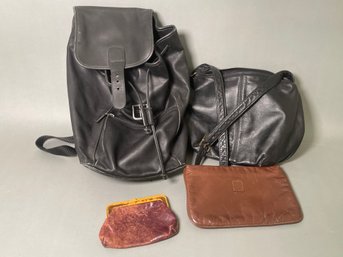 Coach Leather Backpack & More