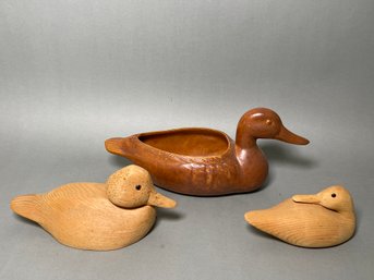 Ceramic & Wooden Ducks