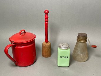 Vintage Kitchen Items: Jadeite, Enamel & More