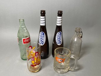 Vintage Glasses & Bottles